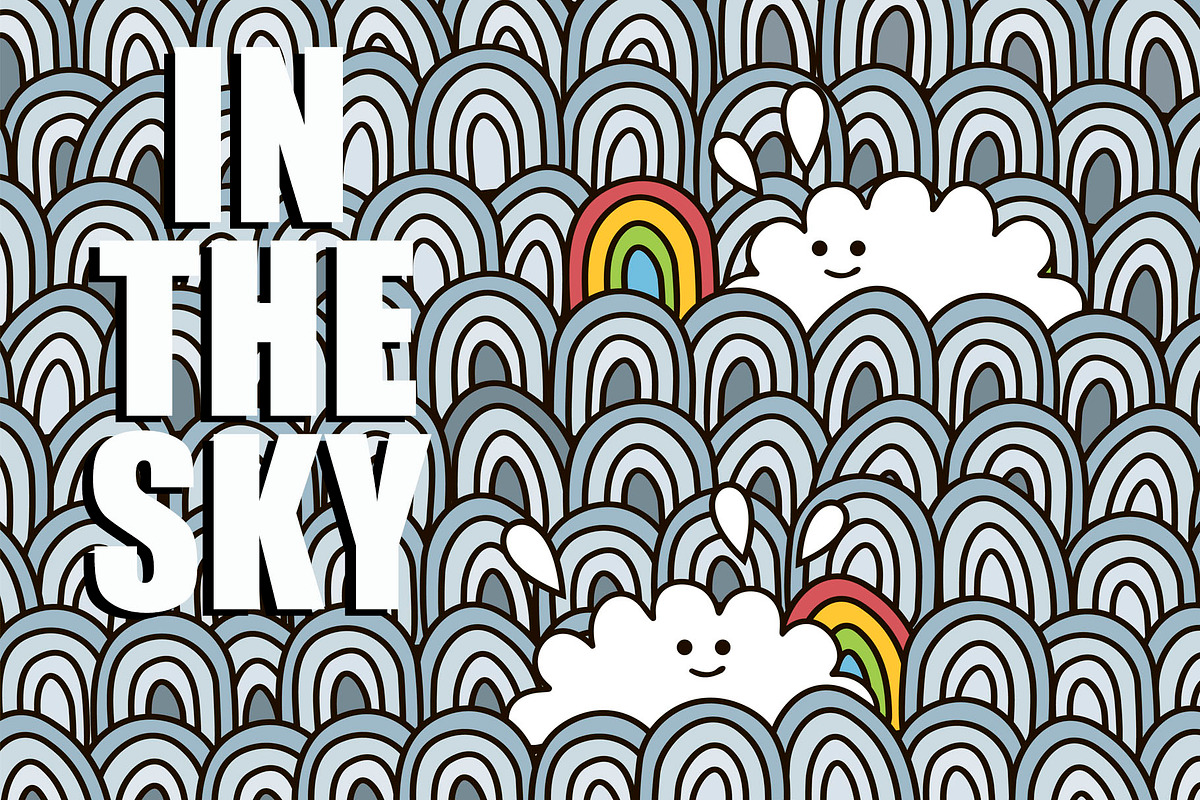 Four seamless patterns, a Pattern Graphic by eka panova (Photo 1 of 5)