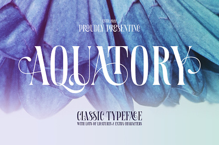Old Style font - vintage typeface | Serif Fonts ~ Creative Market