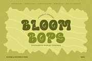 BloomBops | Psychedelic Typeface, a Font by Brew & Butcher Studio (Thumbnail 1 of 10)