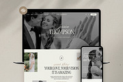 Squarespace Photographer Website, a Squarespace Template by The Soft Voice (Thumbnail 1 of 8)