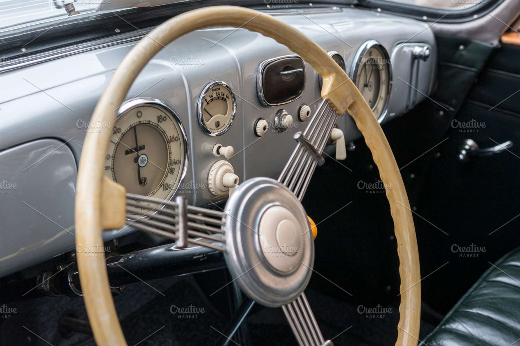 The interior of the old car, a Technology Photo by Tomas Luka