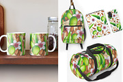 Watercolor almond milk, a Food Illustration by Ekaterina Glazkova (Thumbnail 10 of 11)