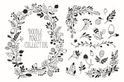 Autumn Floral Vector Drawings, a Decorative Illustration by Adiemus (Thumbnail 1 of 6)