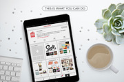 Black Devices Mockup, an iPhone Mockup by tomodachi studio (Thumbnail 4 of 5)