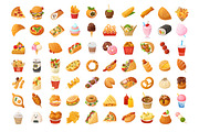 Street Food Icons, a Food Illustration by Moonery's (Thumbnail 2 of 3)