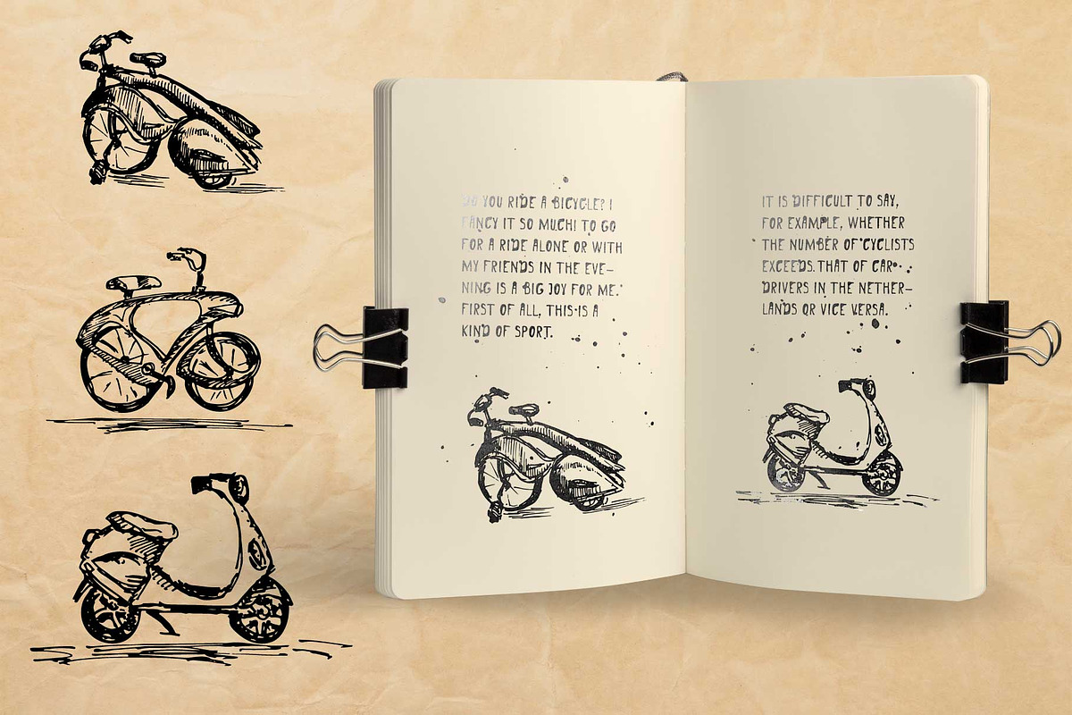 Set of hand-drawn transport, a Decorative Illustration by Zimages (Photo 3 of 6)