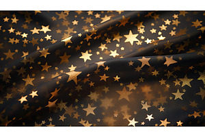 scattered gold star pattern ai, a Background Photo by pikepicture