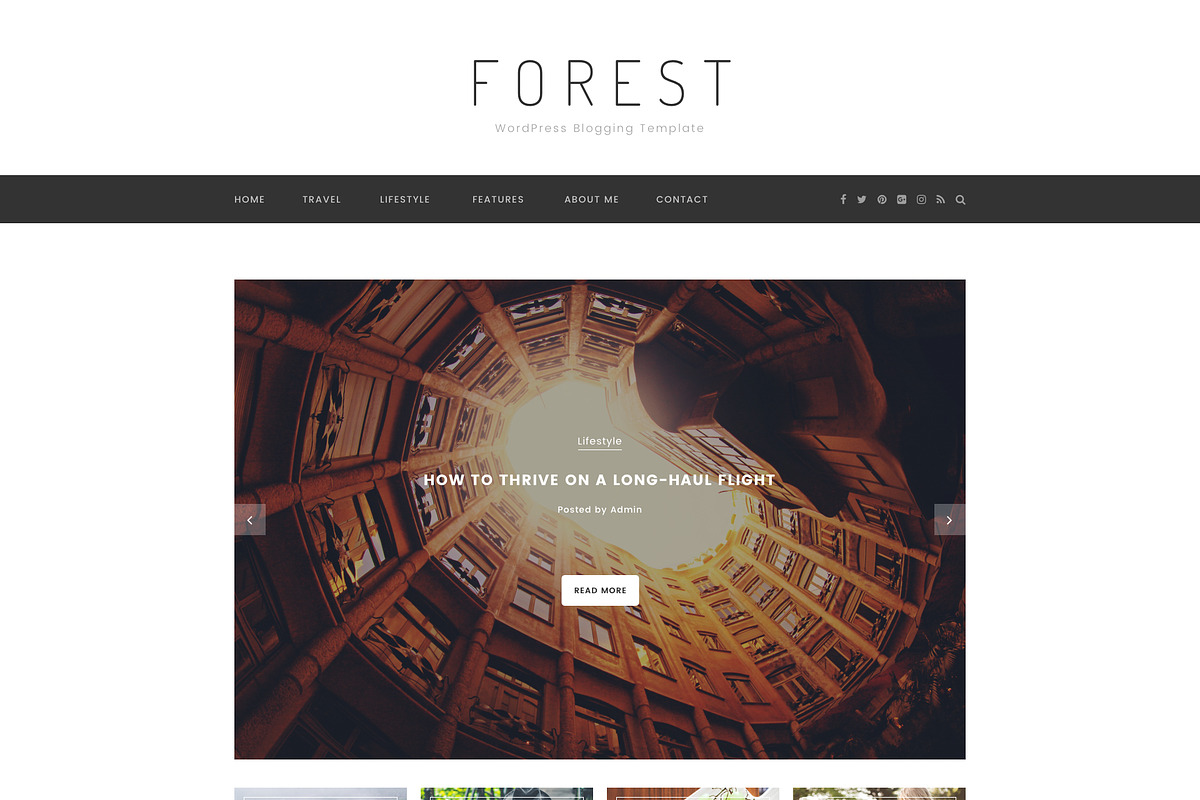 Forest - Minimal Blogging Template, a Device Mockup by bigpsfan's SHOP (Photo 6 of 20)