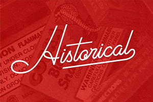 Heritage Font Combinations