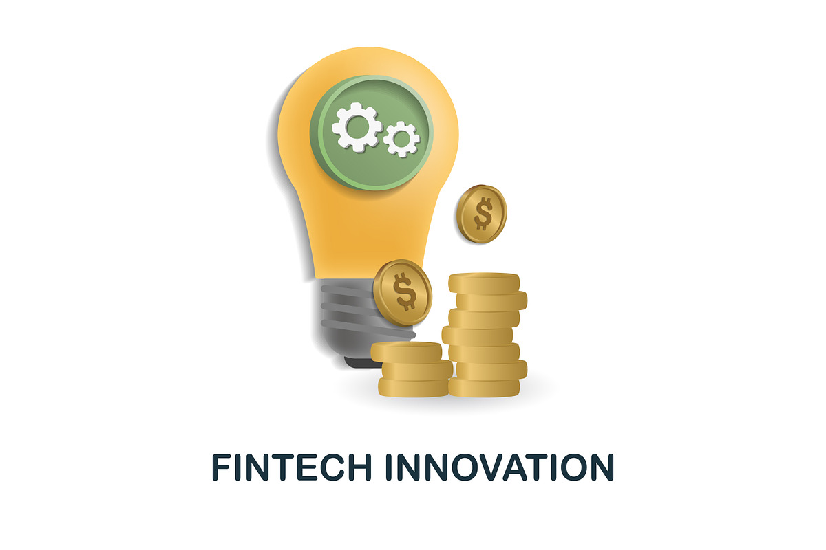 Fintech Industry 3D Icons Set Bundle, an Object Graphic by Aimagenarium@gmail.com (Photo 7 of 21)