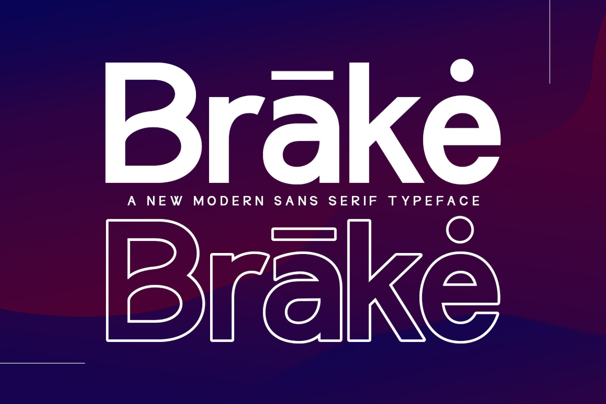 Brākė, a Sans Serif Font by Black Studio (Photo 1 of 16)