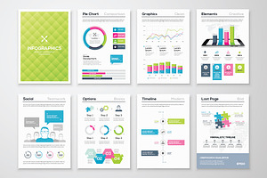 Infographic Brochure Elements 12