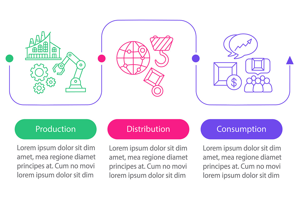 Industry vector infographic template, a Templates & Theme by IMG Visuals
