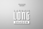 Laconic Long Shadow for Photoshop