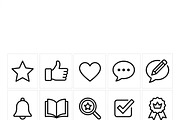Online Marketplace Seller Icon Set, an Outline Icon by adenpinkstore (Thumbnail 5 of 8)