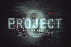 HUD Alphabet Kit