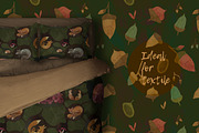 forest animals watercolor, a Pattern Graphic by watercolor kamill (Thumbnail 3 of 12)