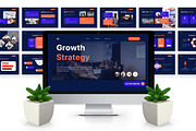 Growth Strategy - Business Key, a Presentation Template by Deepslide Studio (Thumbnail 4 of 6)