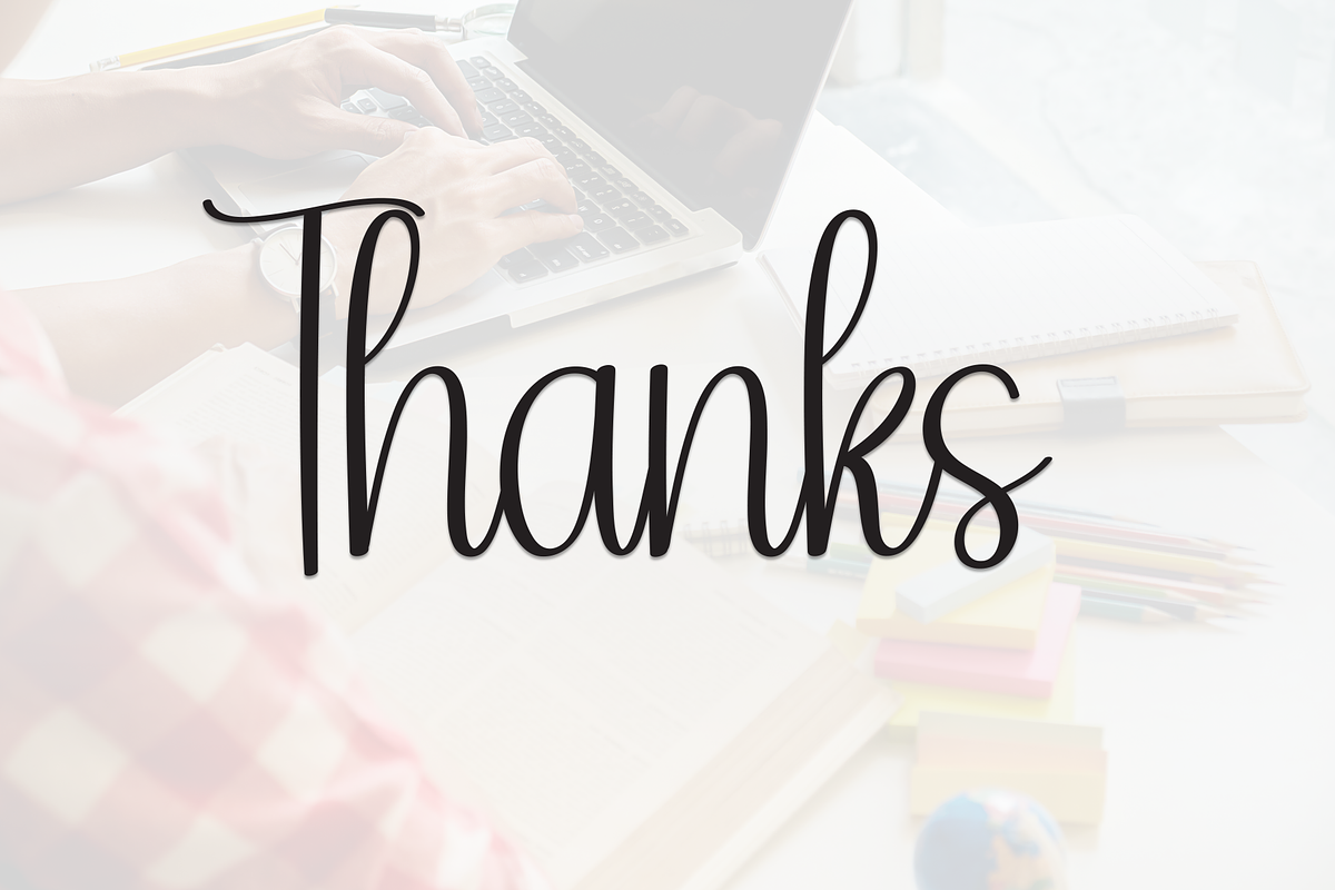 Monday | Script Font, a Handwritten Font by Scratchones (Photo 8 of 8)
