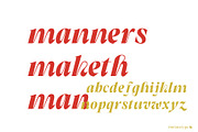 Badacsony, a Font by Fontanatype (Thumbnail 6 of 14)