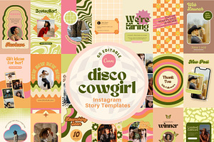 Disco Instagram Story Templates