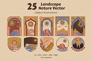 Power of Nature Landscape Designs, an Object Graphic by UICreative (Thumbnail 1 of 9)