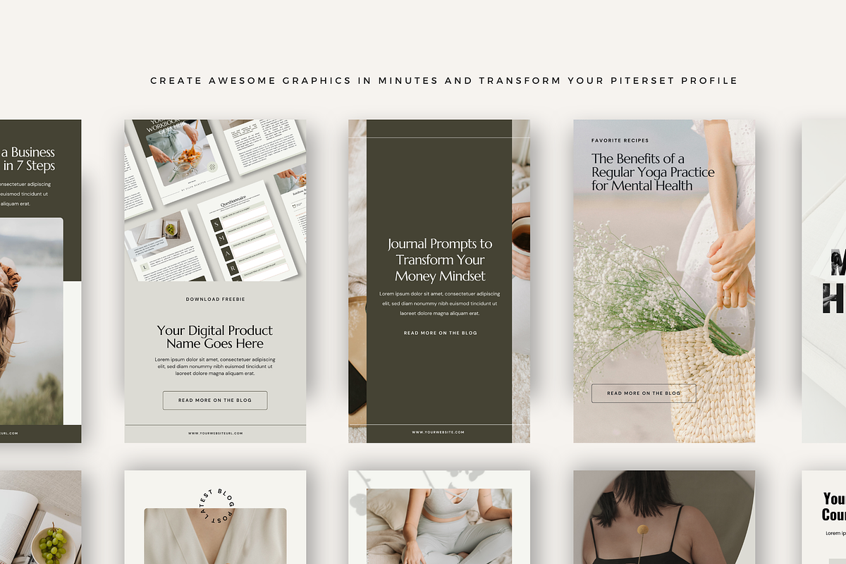 Canva Health Social Media Ellen, a Social Media Template by Lovely Confetti (Photo 9 of 9)