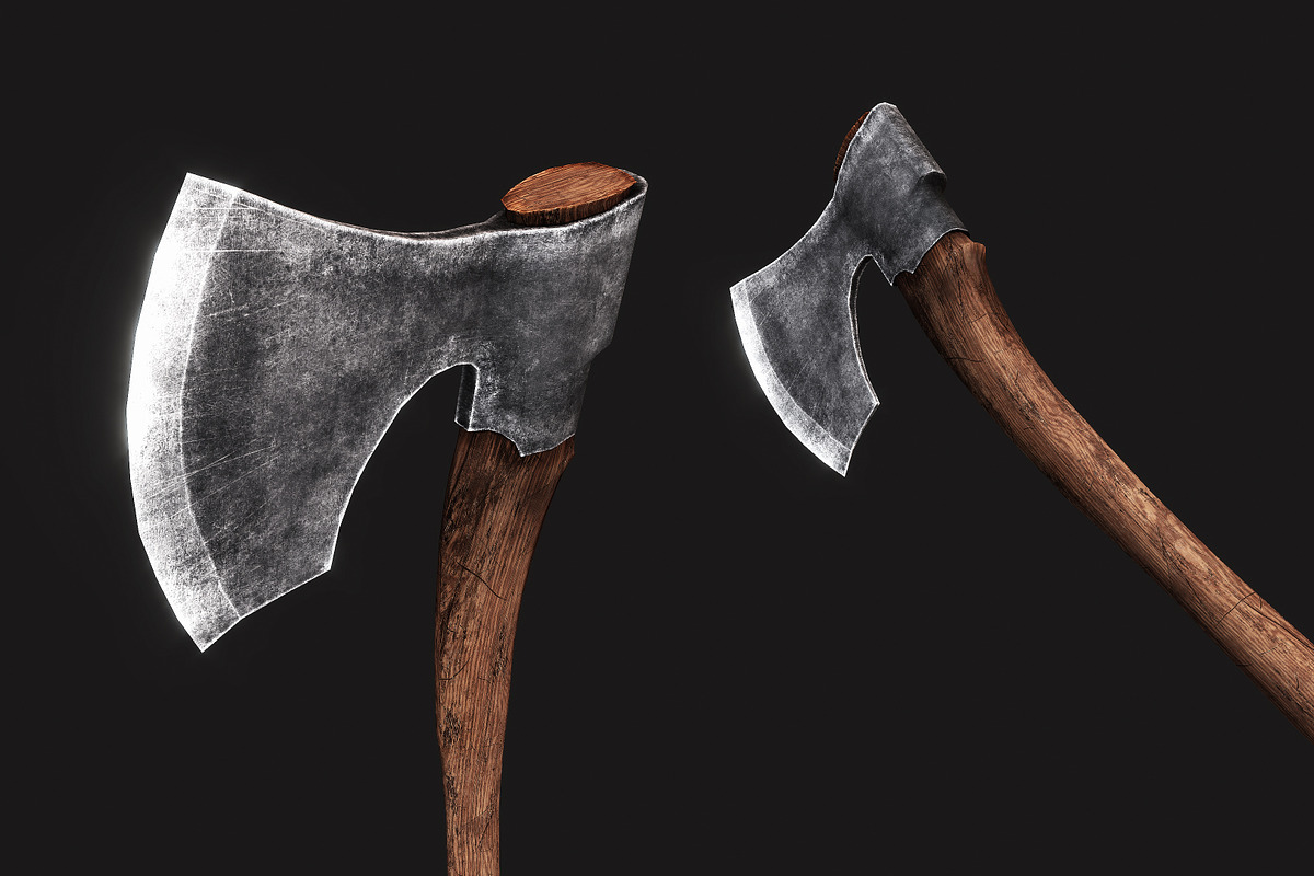Viking Axes Collection, an Object 3D Model by GamePoly (Photo 7 of 23)