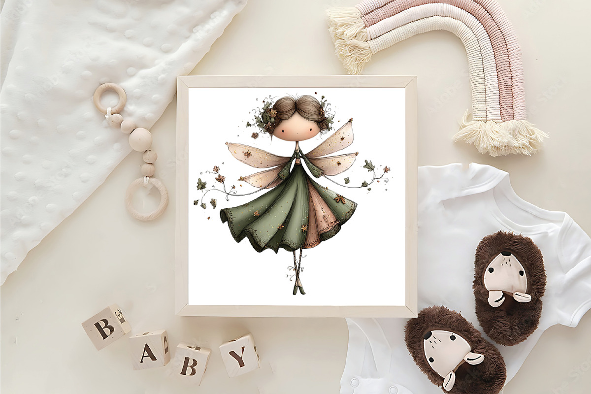 Whimsical Christmas Character Clipar, an Illustration by CraftArtStudio (Photo 6 of 6)
