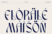 CS Fiore – Art Nouveau Font, a Sans Serif Font by Craft Supply Co. (Thumbnail 7 of 8)