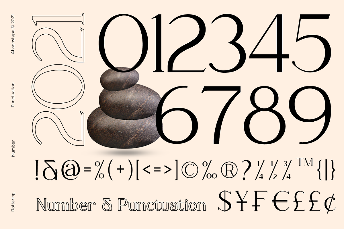 Rottering - Modern Serif Typeface, a Serif Font by Absonstype (Photo 7 of 12)