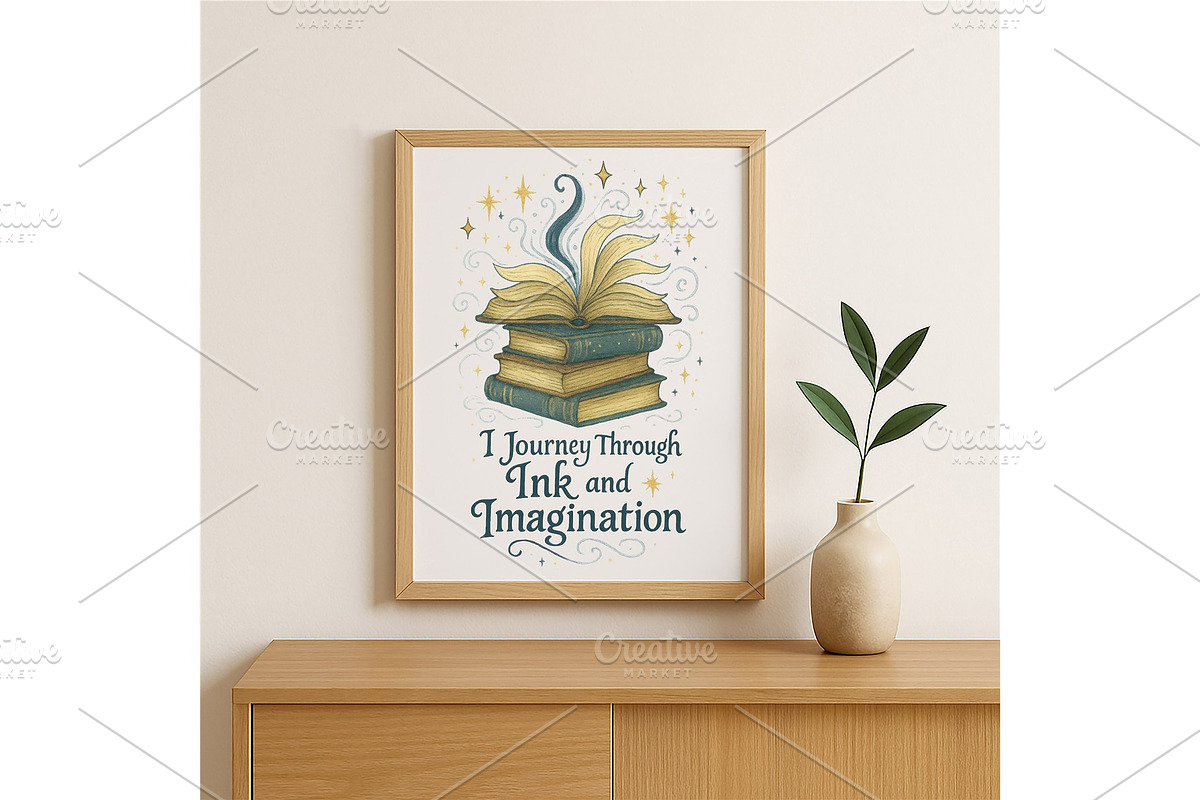 Journey Through Ink and Imagination, a Background Graphic by LaseredNinja (Photo 2 of 7)