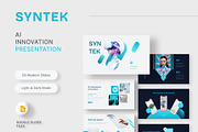Artificial Intelligence Presentation, a Presentation Template by New Coral Design (Thumbnail 1 of 6)