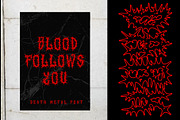 SALVOR Metal Horror Blackletter Font, a Blackletter Font by dansdesign (Thumbnail 18 of 20)