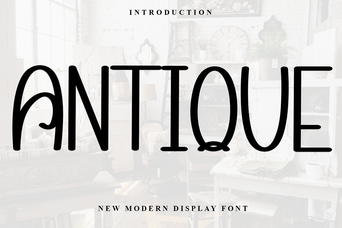Antique, a Serif Font by FreshTypeINK (Photo 1 of 8)