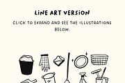 +89 Cleaning Tool Illustration Pack, an Object Illustration by The Journey Atelier (Thumbnail 5 of 5)