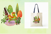 Cozy Garden Tales Clipart, a Seasonal Illustration by FaliushViktoriaArtist (Thumbnail 13 of 16)