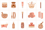 Beauty & Spa Color Icon Set, a Solid Icon by NatalieArtShop (Thumbnail 8 of 11)