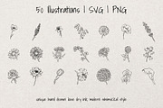 Floral Harmony, Whimsical Sketch, an Object Illustration by Artalia (Thumbnail 3 of 5)