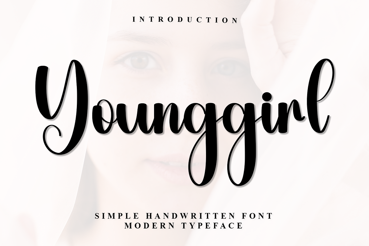 Younggirl, a Script Font by FreshTypeINK (Photo 1 of 7)