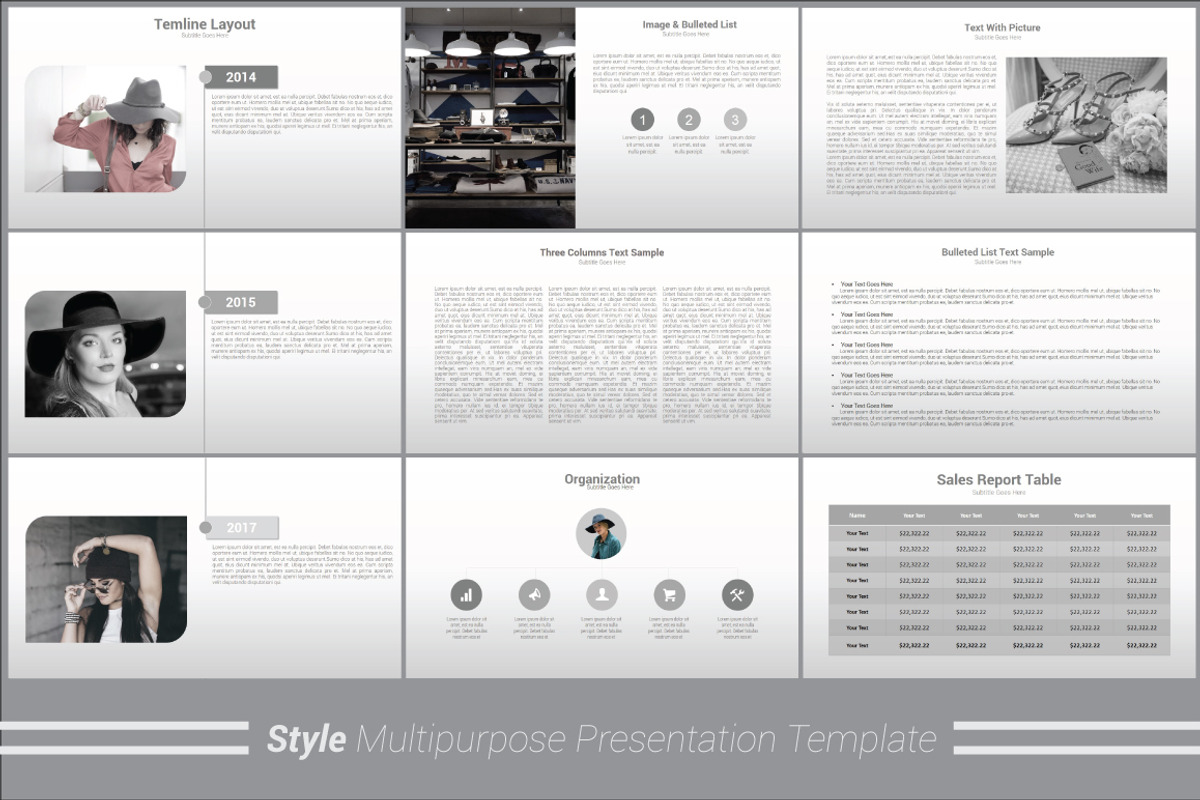 Style Multipurpose Keynote Template, a Presentation Template by Presentation Official (Photo 7 of 11)