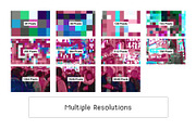 21 Pixel Art Photoshop Actions preview 3