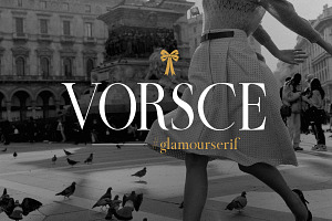 Vorsce - A Legacy of Style, a Serif Font by Tammami