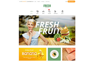 Pts Fresh -Food & Restaurant Theme