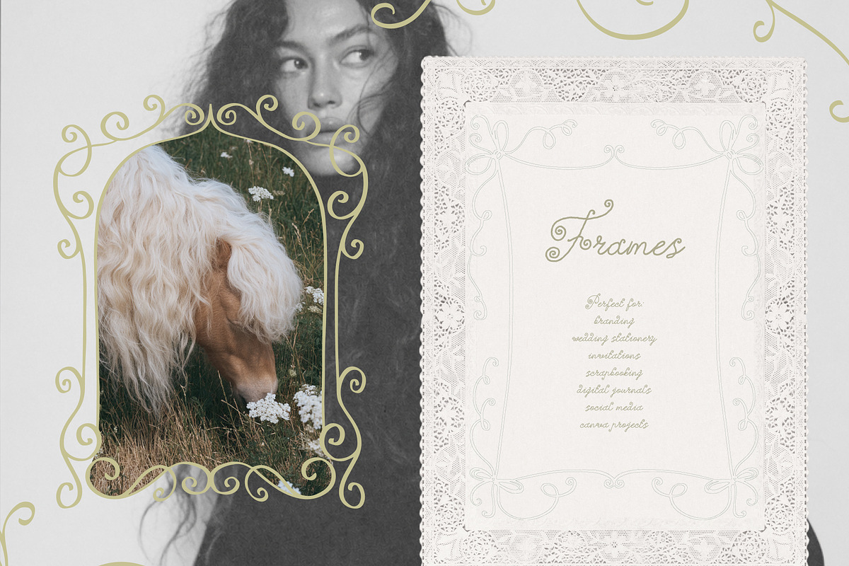 100 Coquette Frames Collection, an Object Graphic by Feelsoul (Photo 8 of 10)