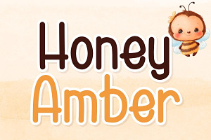 Honey Amber - Handwritting, a Handwritten Font by Charmingbear59.design