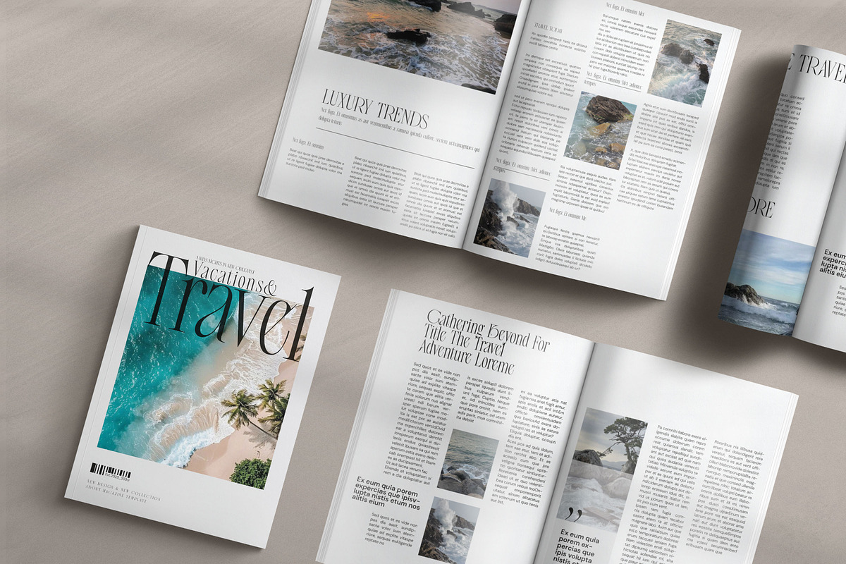 Travel Brochure Template, a Magazine Template by Creatiya Type (Photo 9 of 11)