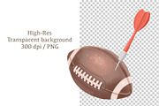 Sports Clipart, Sports Ball PNG, a Sport Illustration by ArtGiftsStudio (Thumbnail 3 of 3)