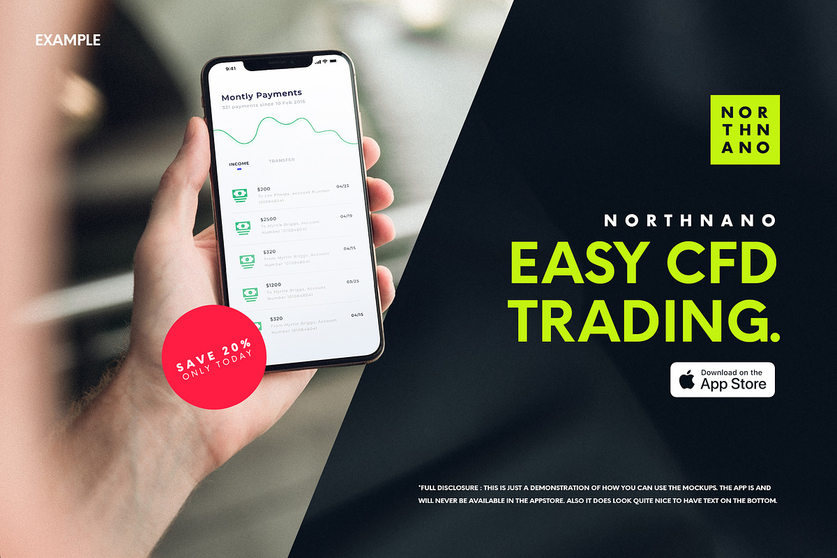 30%off - 10 iPhone XS MAX Mockups, an iPhone Mockup by North&Nano (Photo 5 of 6)