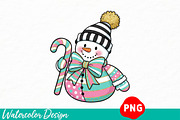Colorful Glitter Christmas Png Desig, an Illustration by Watercolor design (Thumbnail 1 of 3)